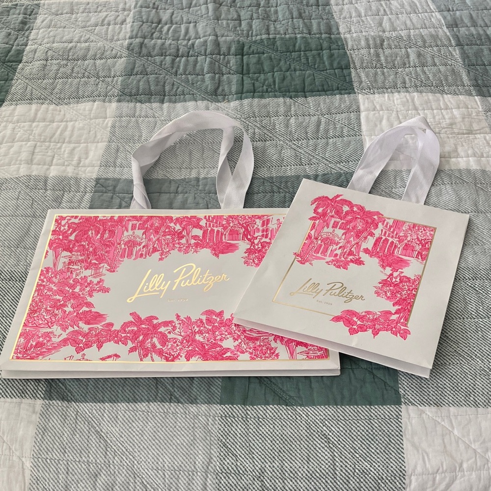 Lilly Pulitzer gift bags